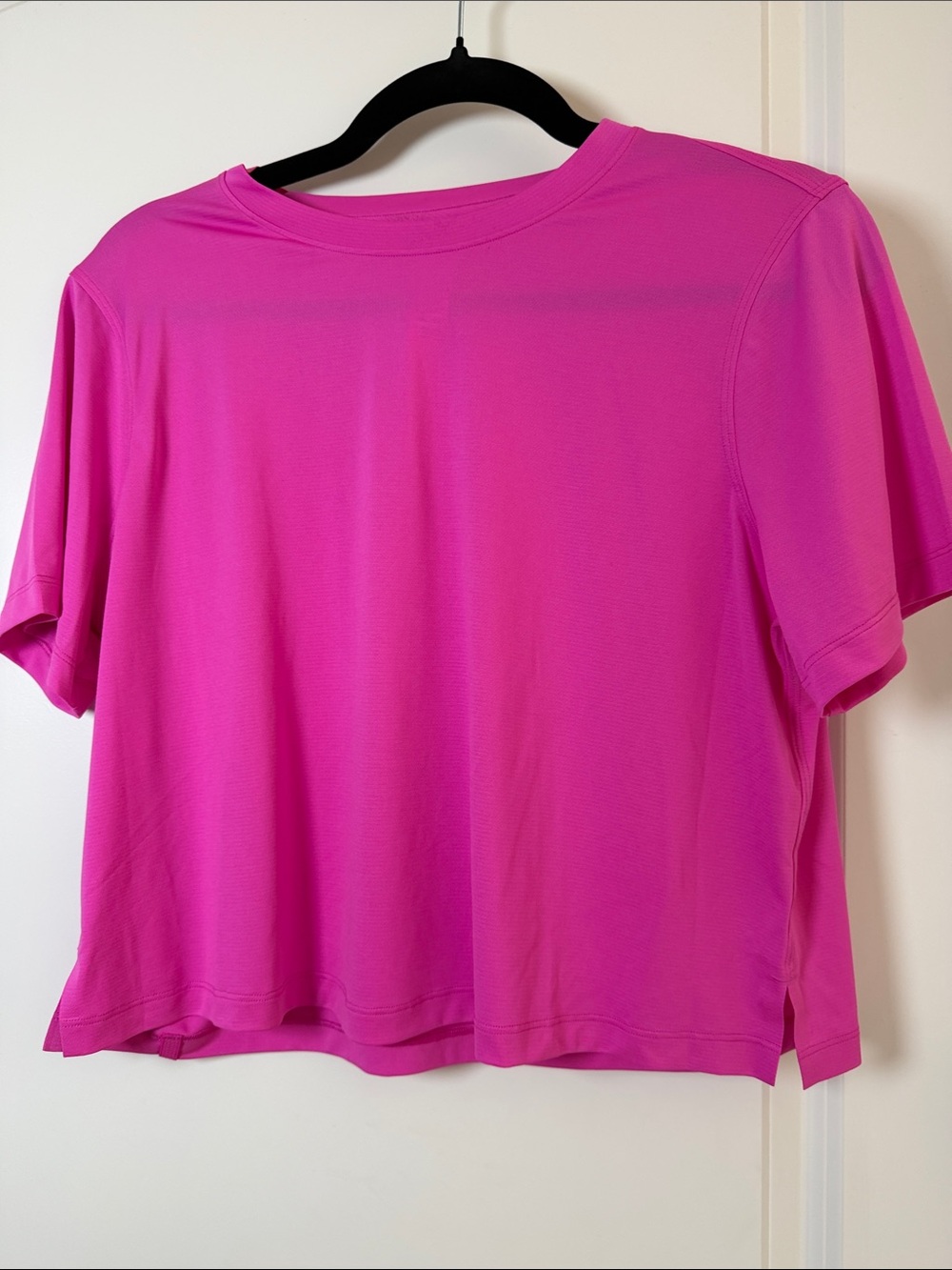 Women's Relaxed Crewneck Top - Pink